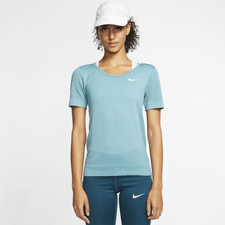 Top Nike Infinite Maneca Scurta Running Dama Turcoaz | TIFA-35768